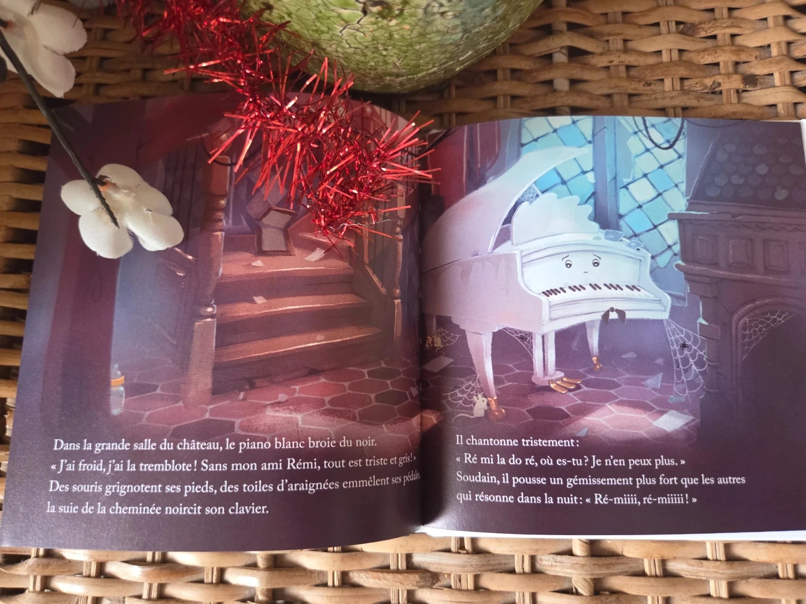 💜You must save the white Piano children's book – photo 3